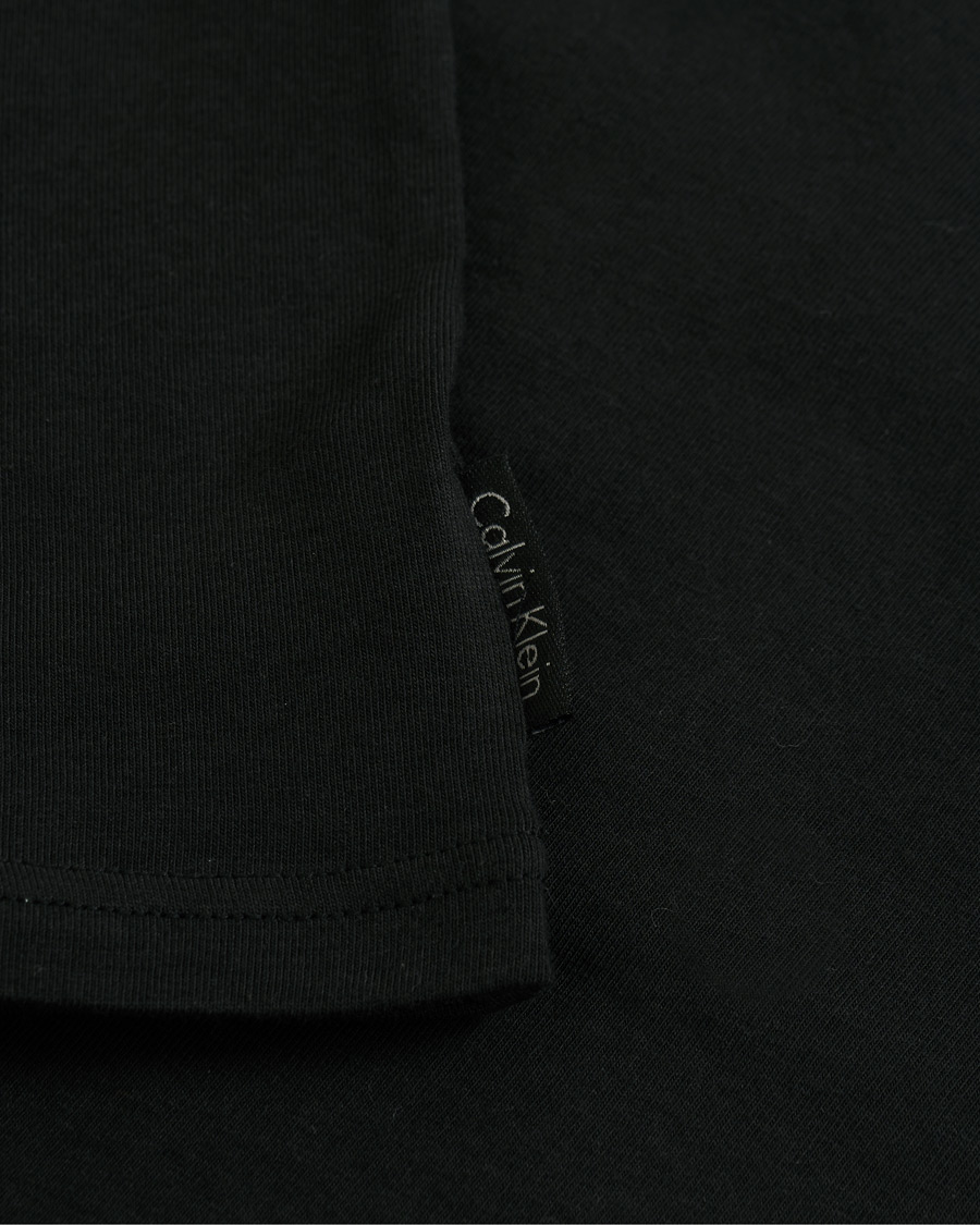 Herre | T-Shirts | Calvin Klein | Cotton V-Neck Tee 2-Pack Black