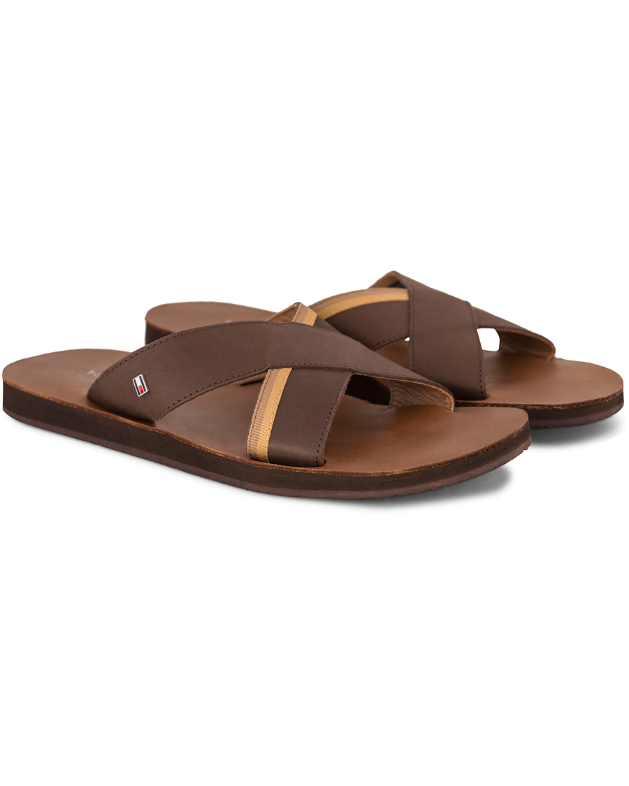 Tommy Hilfiger Pacific Sandal Coffebean - CareOfCarl.dk