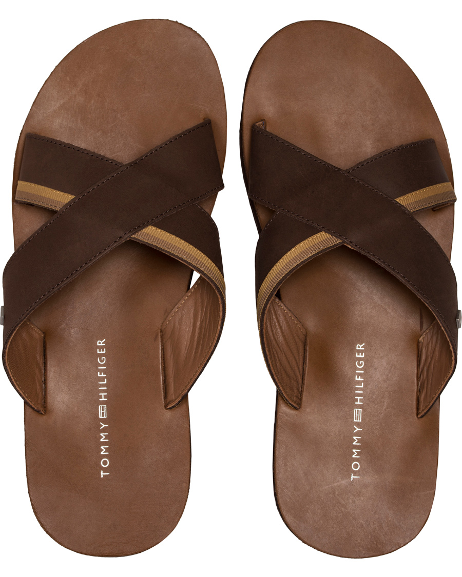 Herre | Tommy Hilfiger Pacific 2A Sandal Coffebean | Tommy Hilfiger | Pacific 2A Sandal Coffebean
