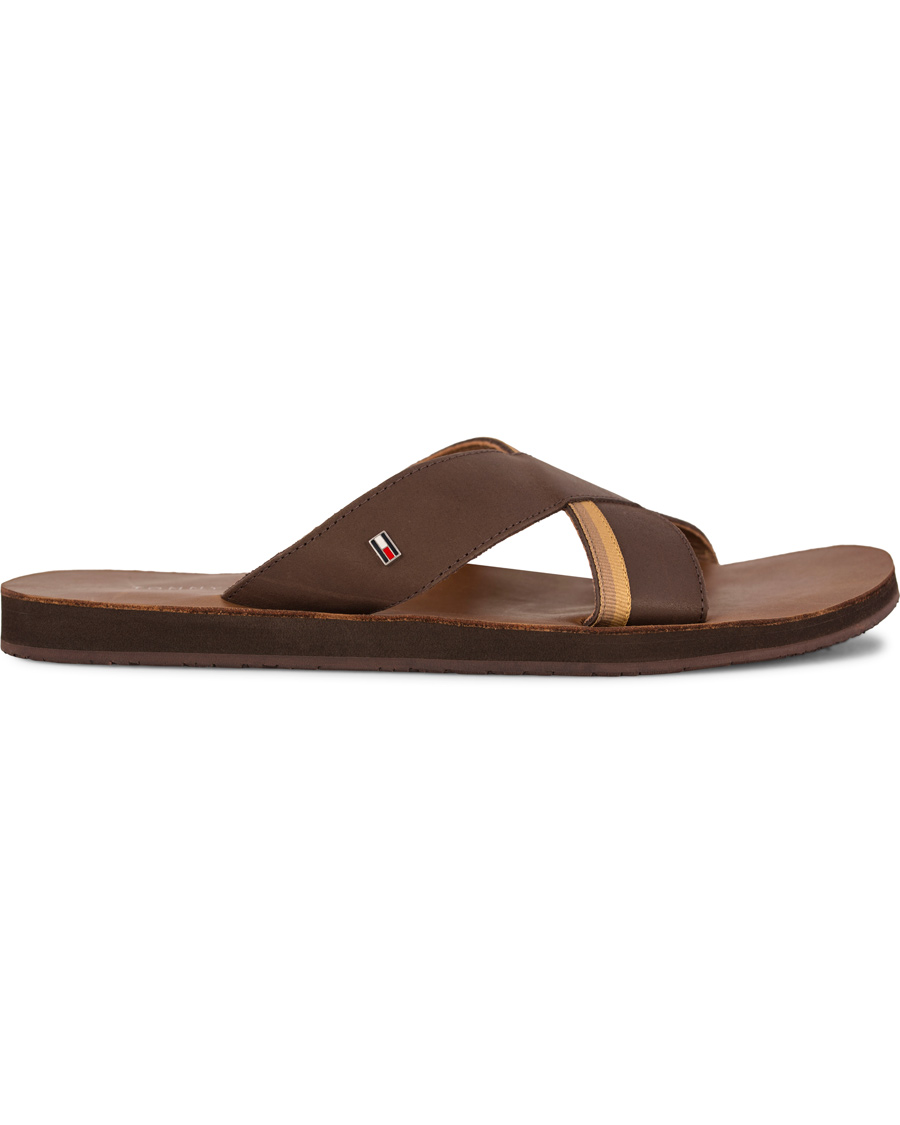 Herre | Tommy Hilfiger Pacific 2A Sandal Coffebean | Tommy Hilfiger | Pacific 2A Sandal Coffebean
