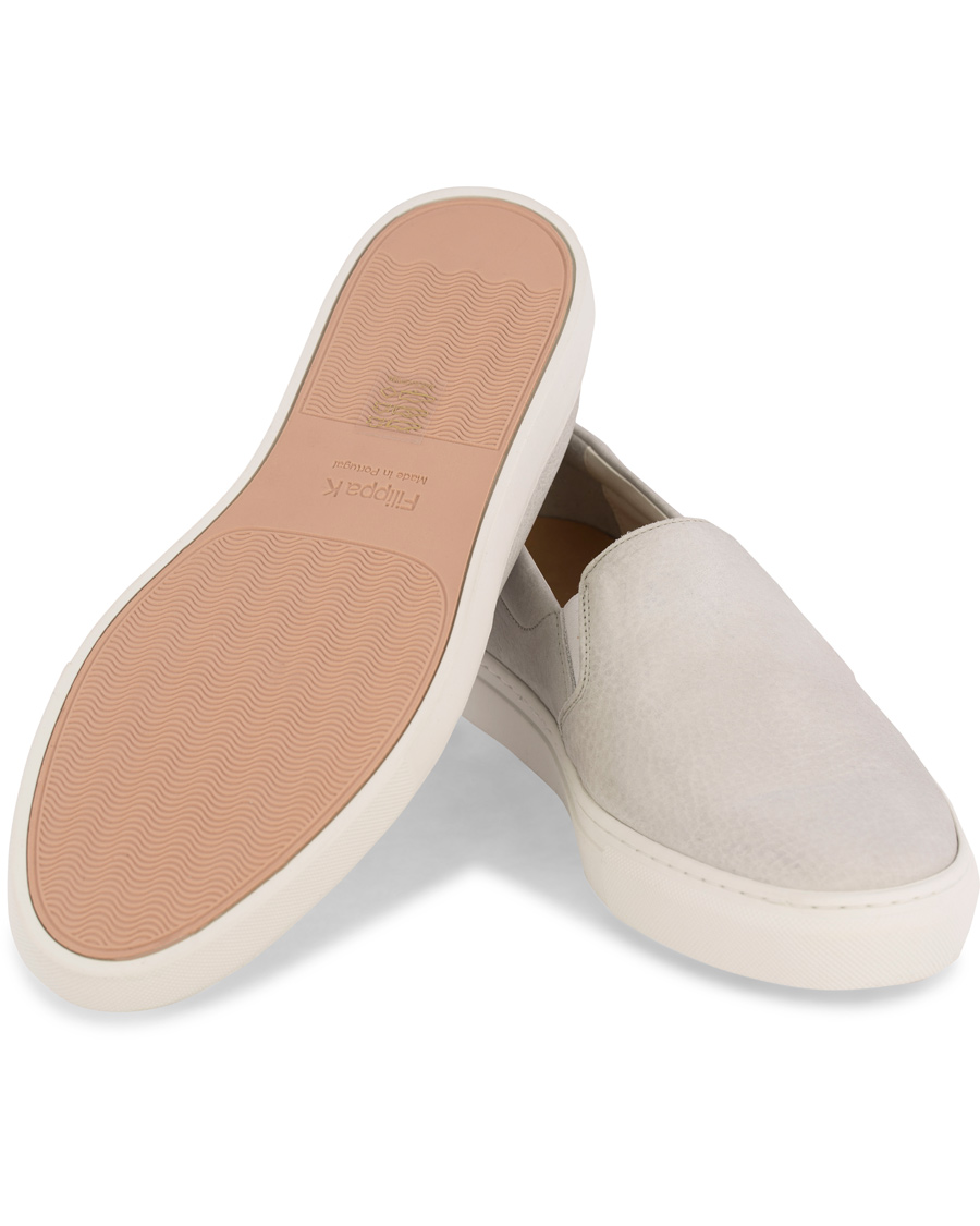 Herre | Filippa K Morgan Slip-on Sneaker Light Grey | Filippa K | Morgan Slip-on Sneaker Light Grey