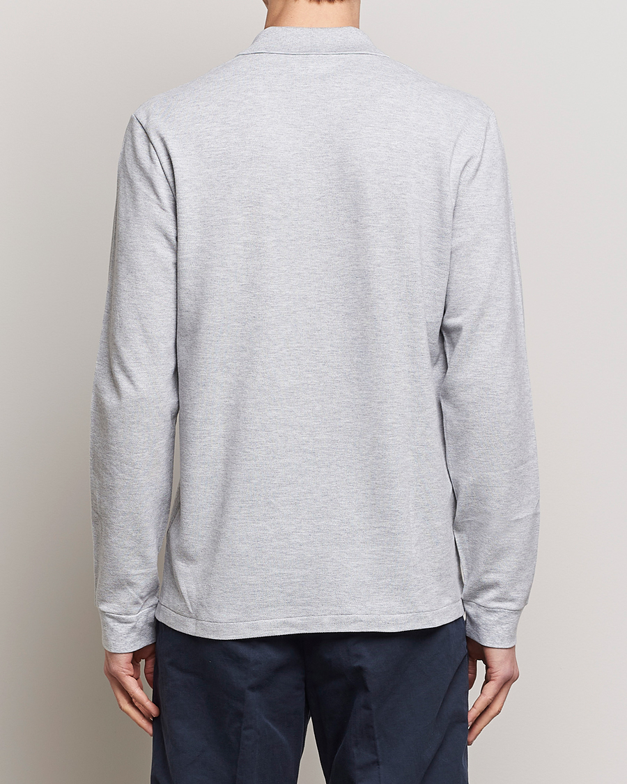 Herre | Polotrøjer | Lacoste | Original Long Sleeve Polo Piké Silver Chine