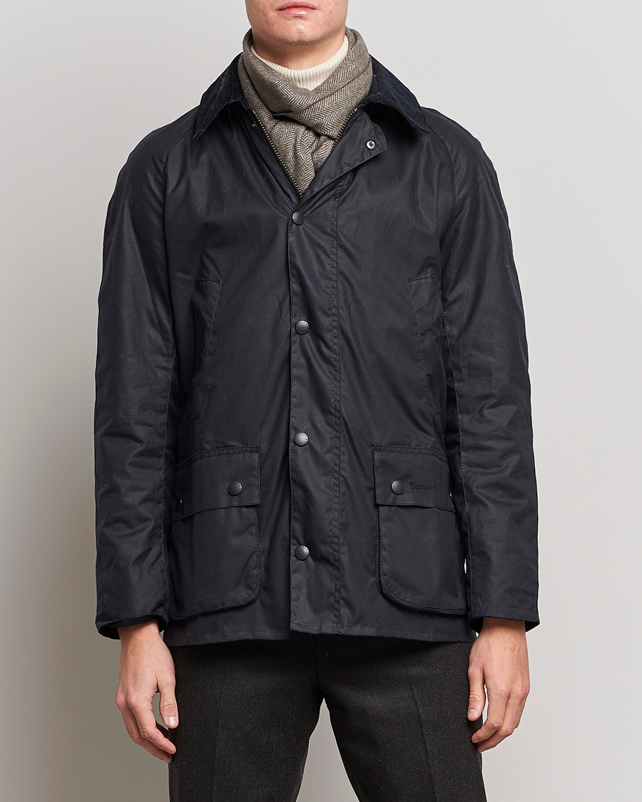 Herre | The Classics of Tomorrow | Barbour Lifestyle | Ashby Wax Jacket Navy