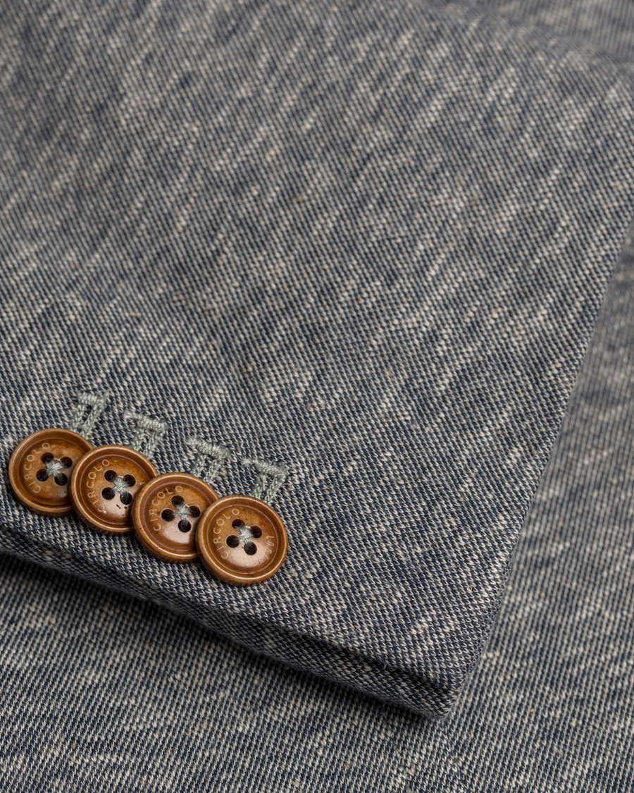 Herre | Blazere & jakker | Circolo 1901 | Jersey Patch Pocket Blazer Jeans Grey