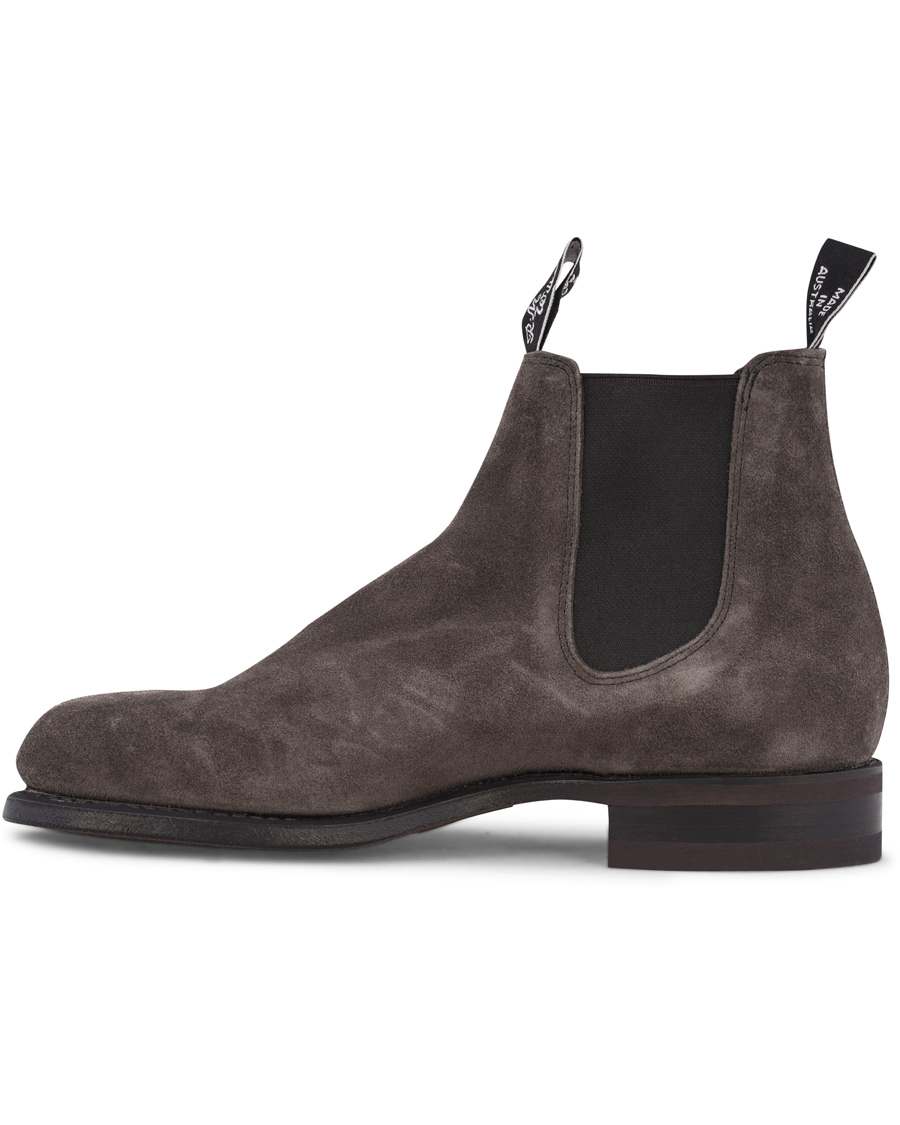 Herre | R.M.Williams Wentworth G Boot Suede Whisper Grey | R.M.Williams | Wentworth G Boot Suede Whisper Grey