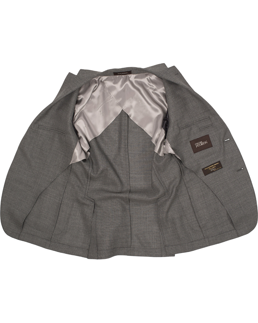Herre | Blazere & jakker | Oscar Jacobson | Einar Patch Pocket Blazer Grey