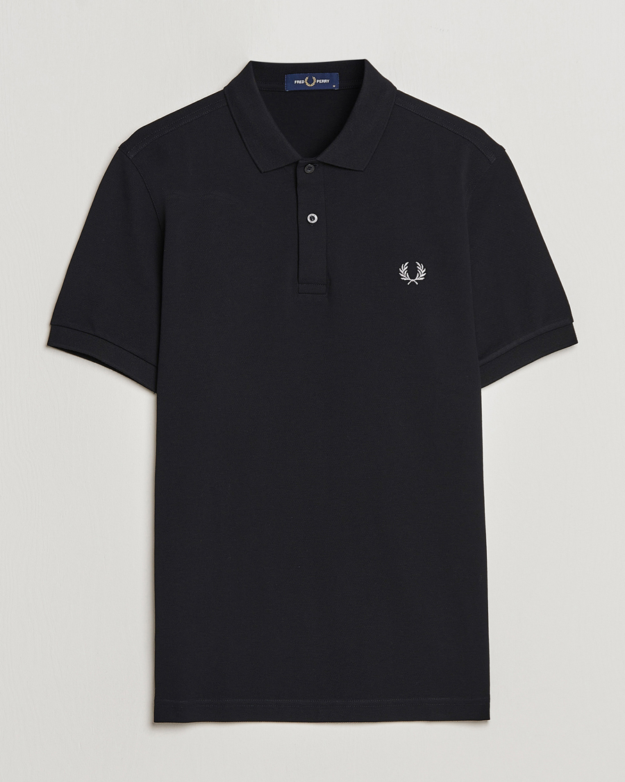 Herre | Fred Perry | Fred Perry | Plain Polo Black