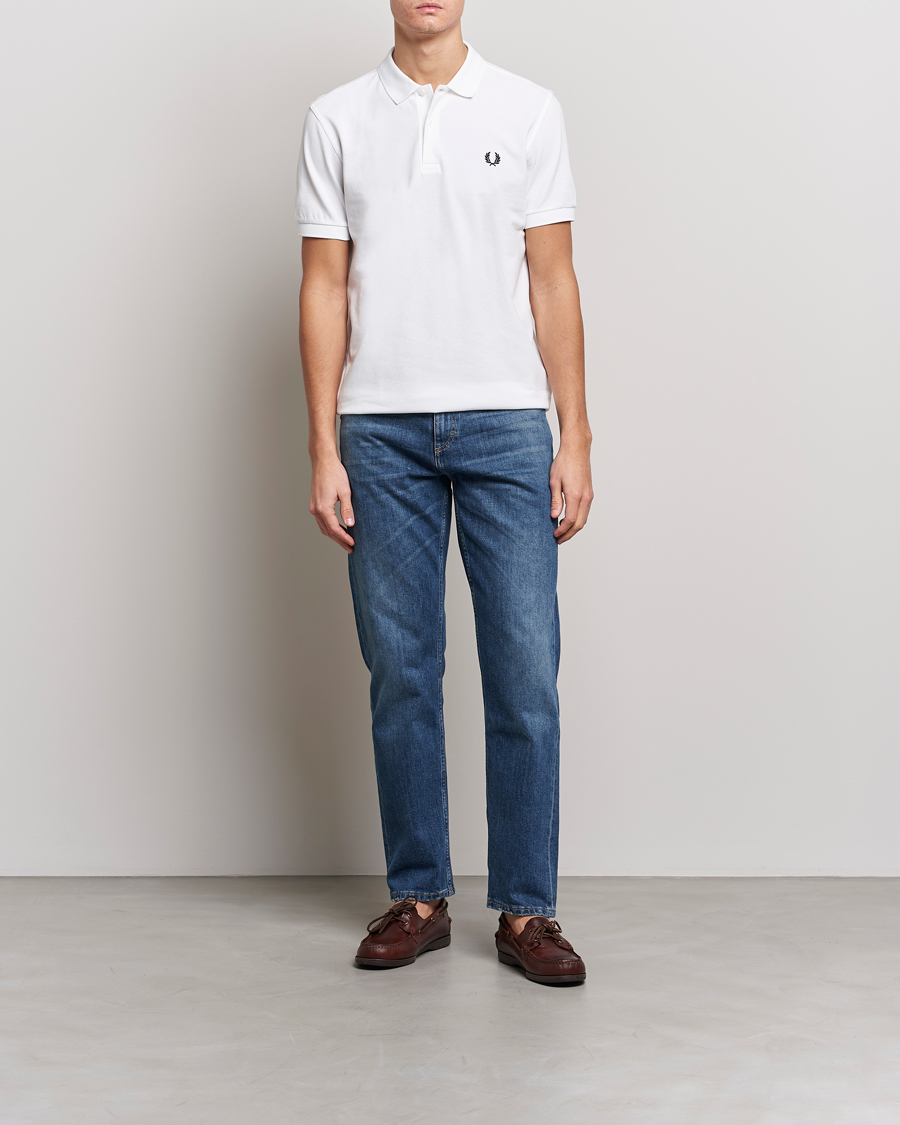 Herre | Polotrøjer | Fred Perry | Plain Polo White