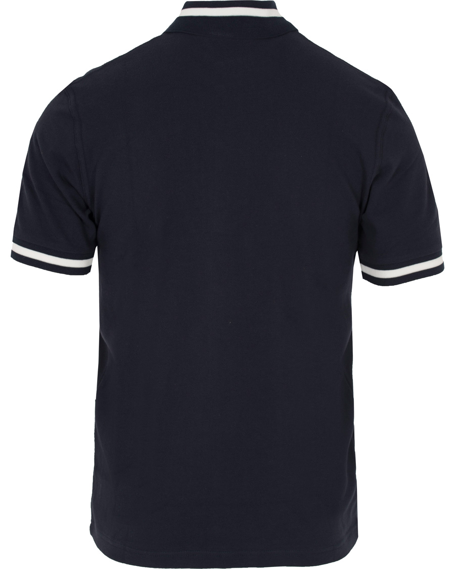 Herre | Polotrøjer | Fred Perry Reissues | Made in England Single Tip Polo Navy/Snow