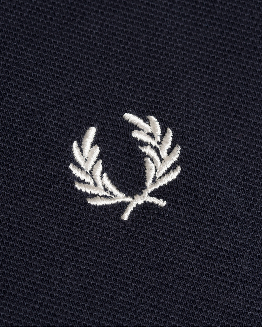 Herre | Polotrøjer | Fred Perry Reissues | Made in England Single Tip Polo Navy/Snow