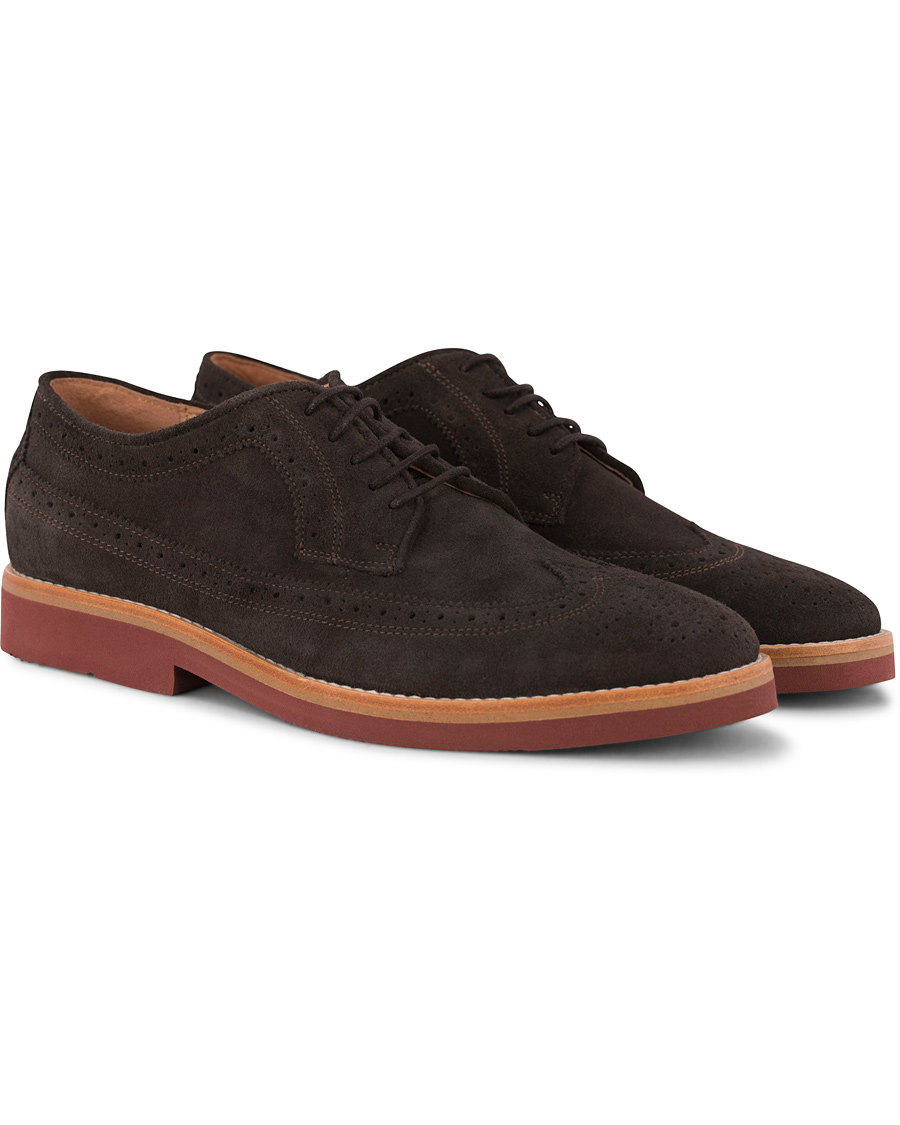Herre | Morris Brouge Brown Suede | Morris | Brouge Brown Suede