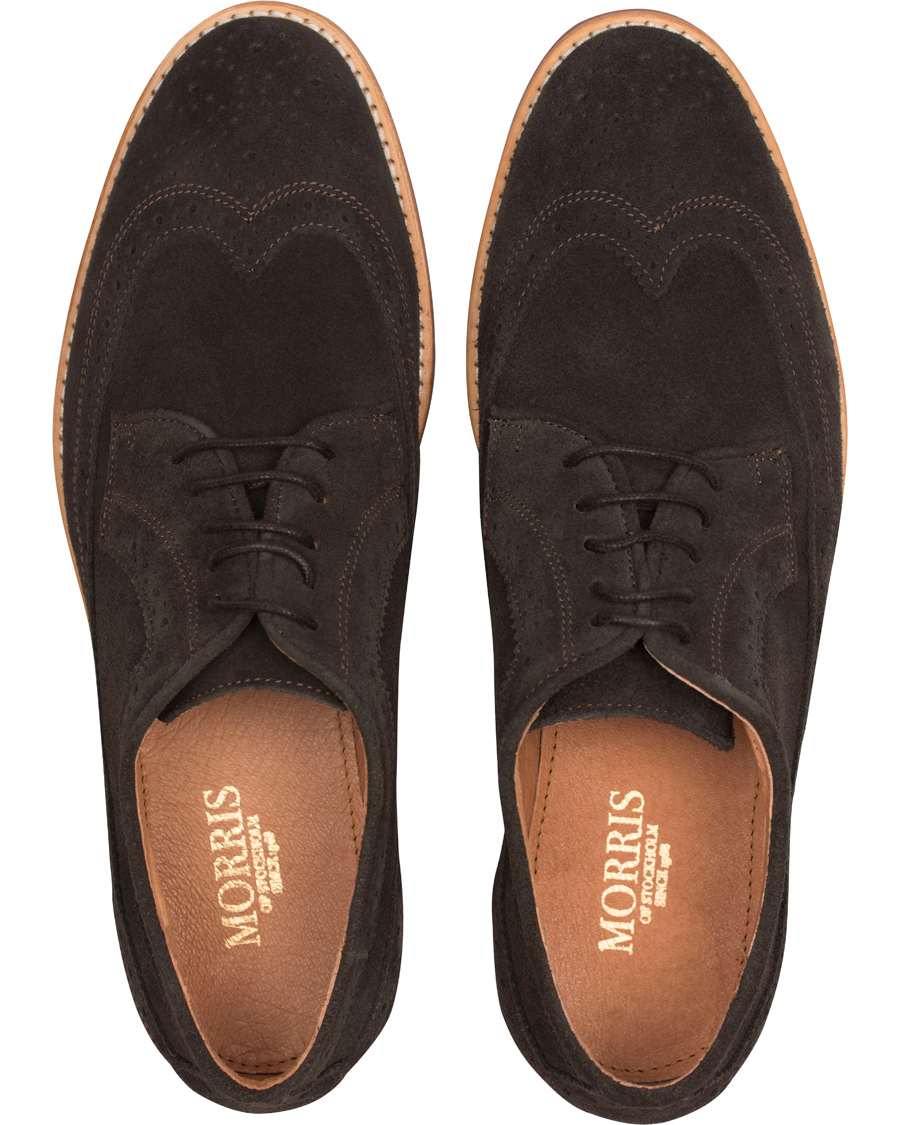 Herre | Morris Brouge Brown Suede | Morris | Brouge Brown Suede