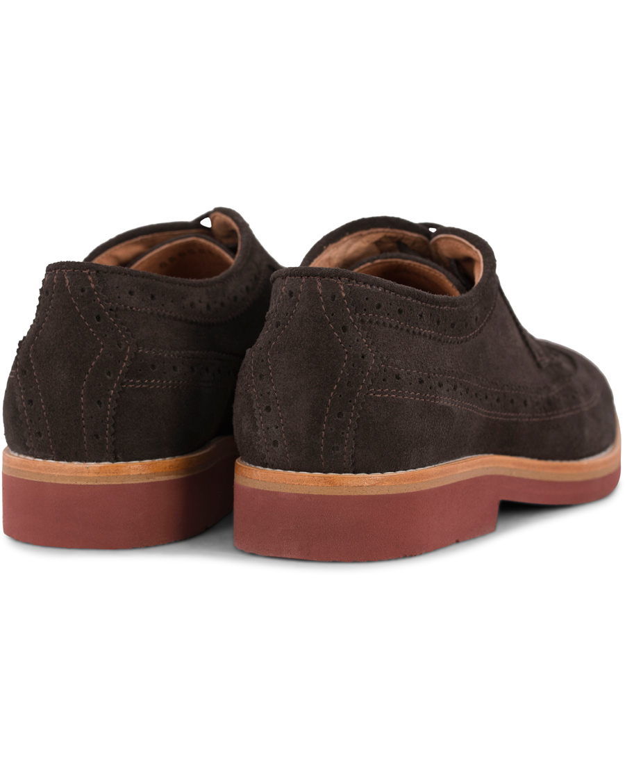 Herre | Morris Brouge Brown Suede | Morris | Brouge Brown Suede