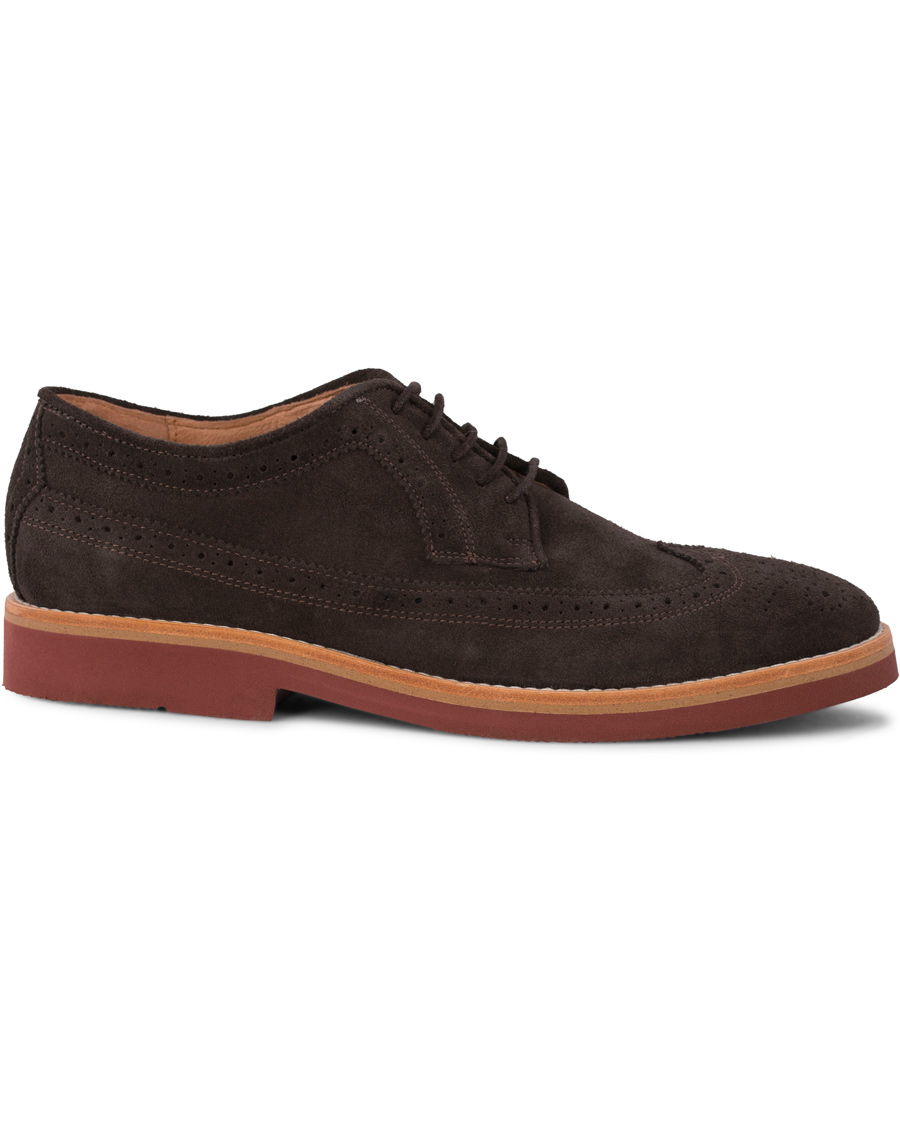 Herre | Morris Brouge Brown Suede | Morris | Brouge Brown Suede