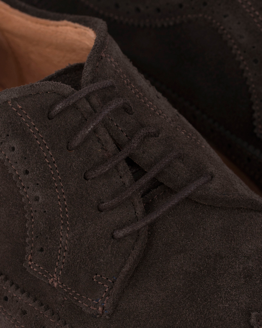 Herre | Morris Brouge Brown Suede | Morris | Brouge Brown Suede