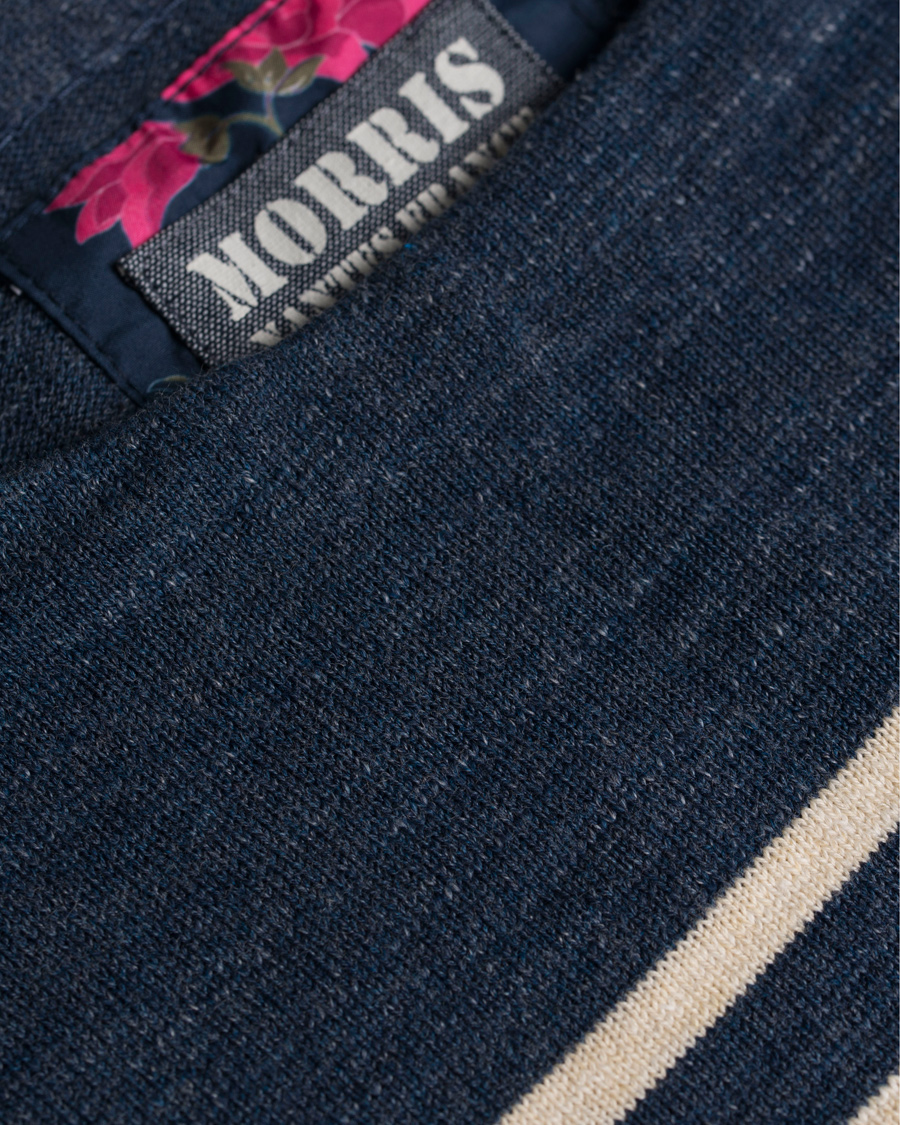 Herre | Trøjer | Morris | Nantes Stripe Knit Blue