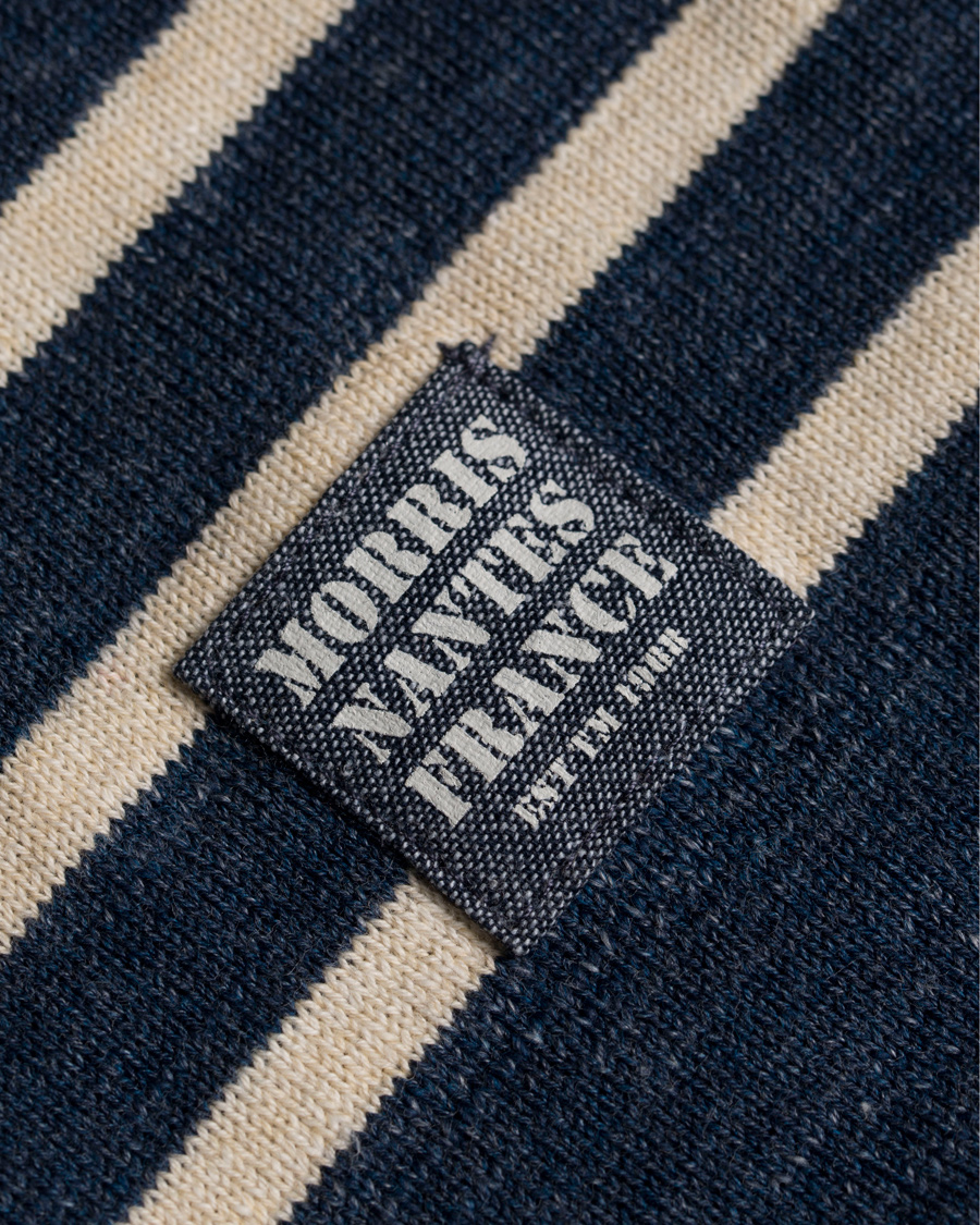 Herre | Trøjer | Morris | Nantes Stripe Knit Blue
