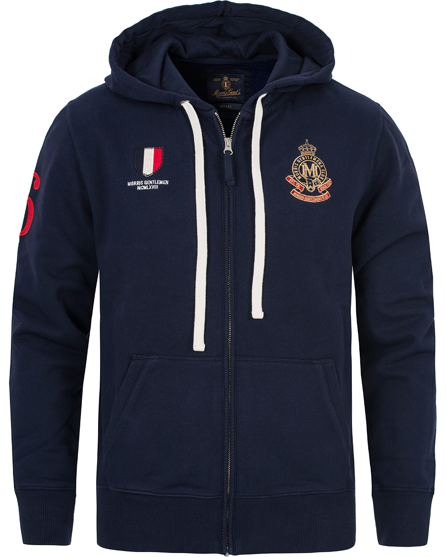 Herre | Trøjer | Morris | Burlington Hood Old Blue