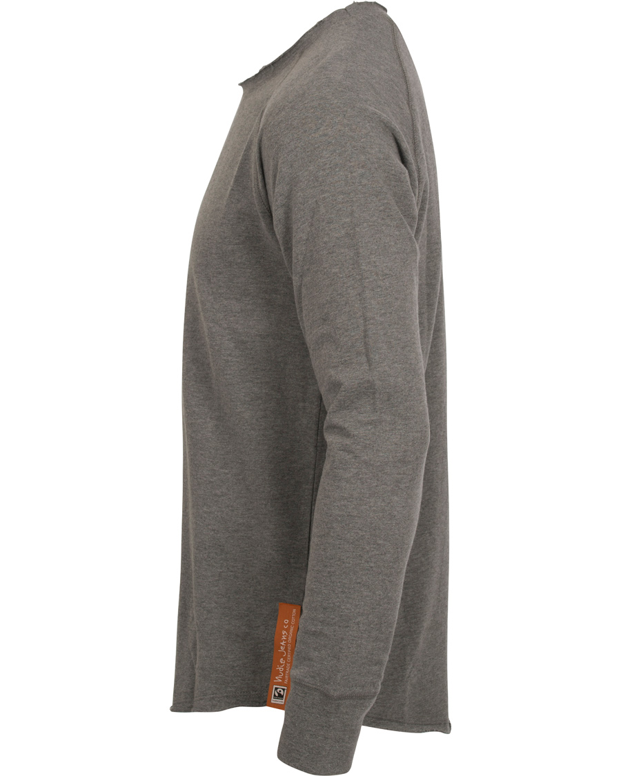 Herre | Trøjer | Nudie Jeans | Melvin Light Sweater Grey Melange