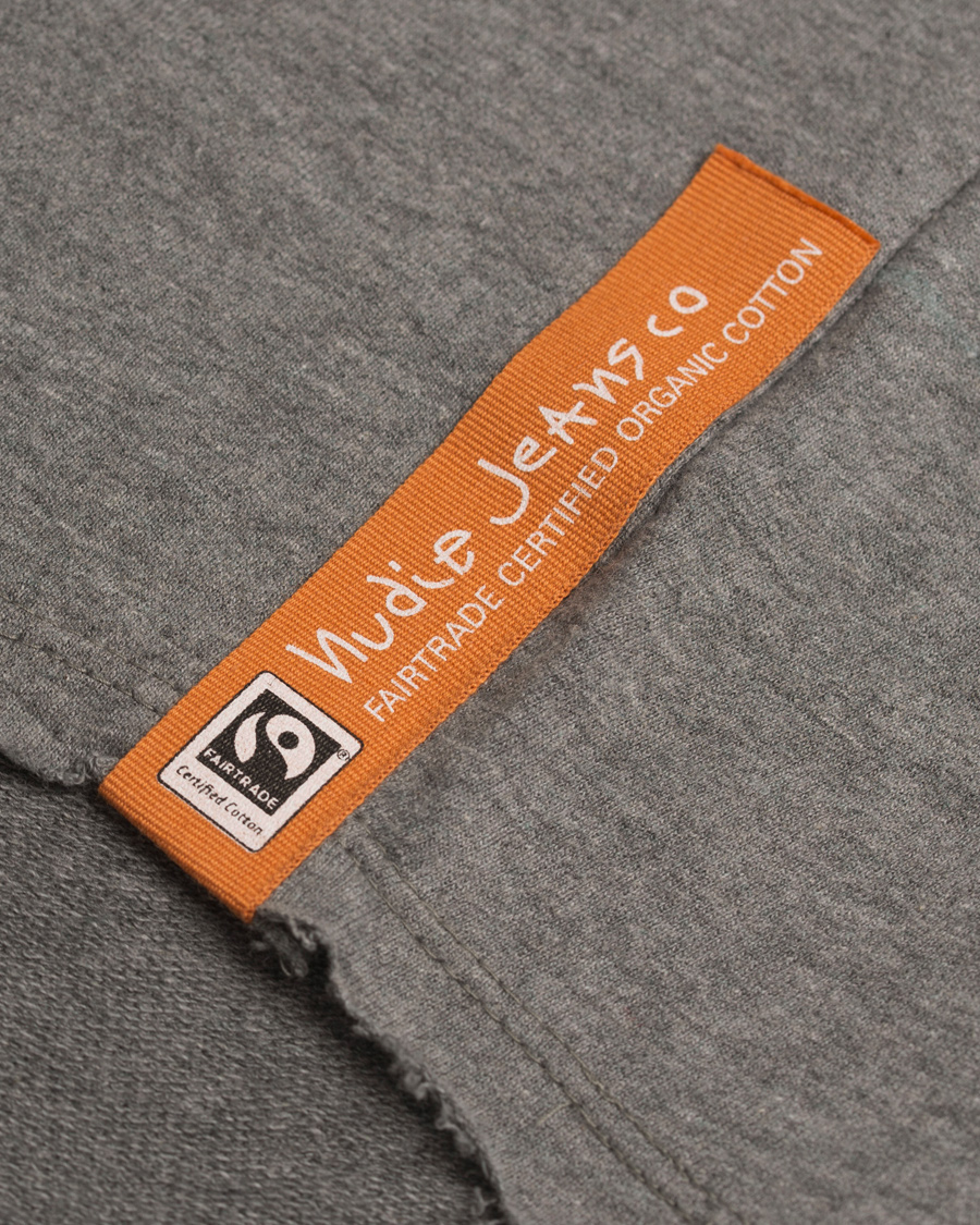 Herre | Trøjer | Nudie Jeans | Melvin Light Sweater Grey Melange