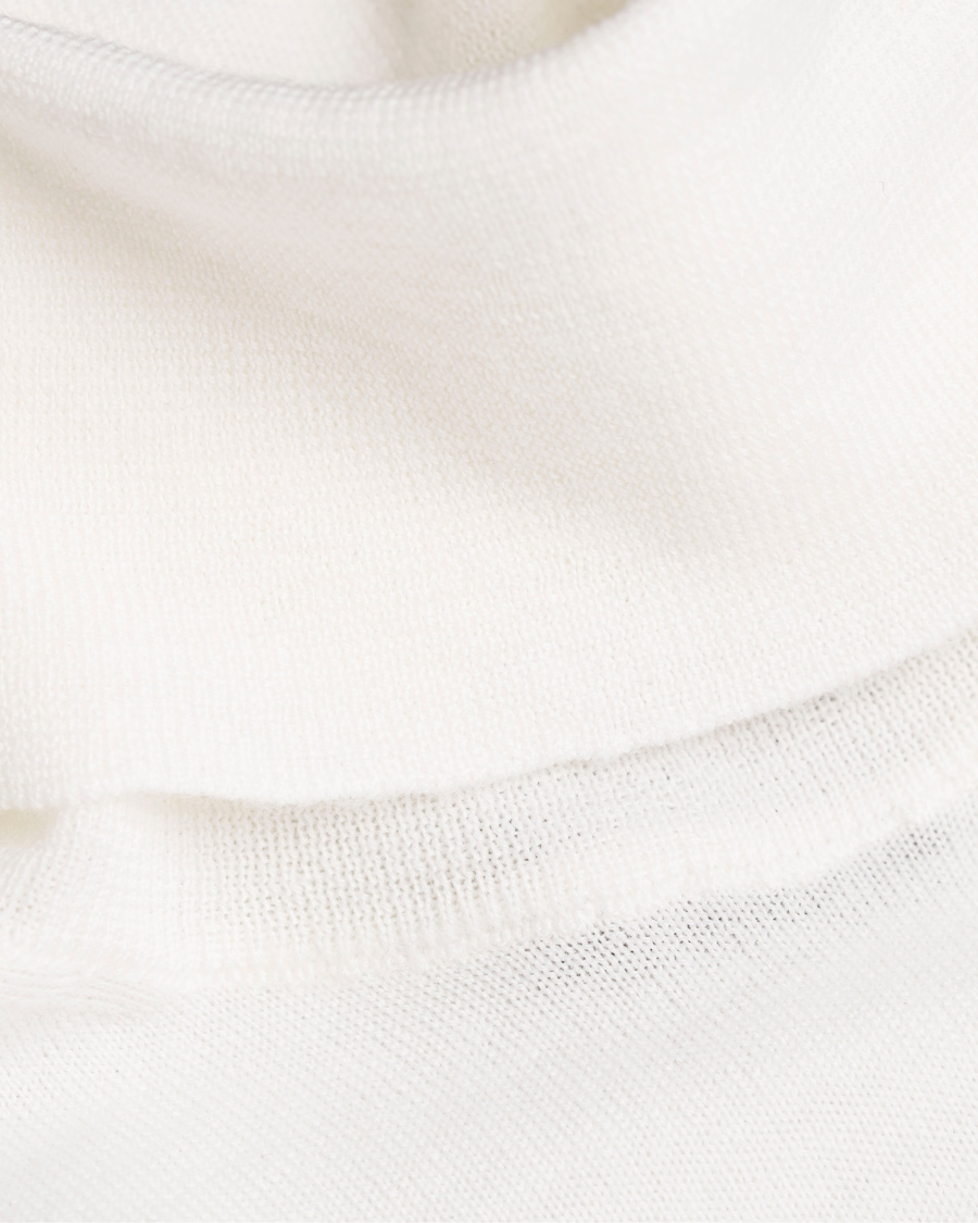Herre | Trøjer | Oscar Jacobson | Cole Roll Neck Polo Cream White