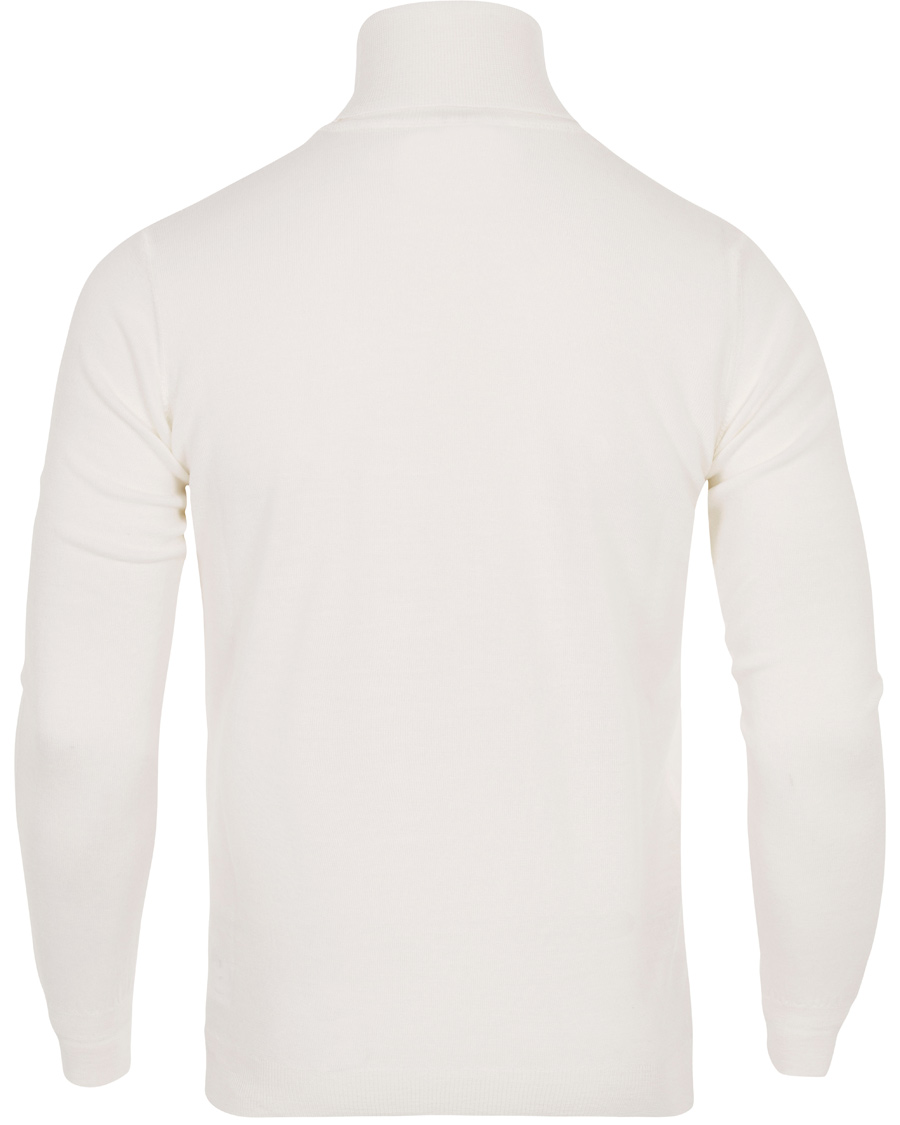 Herre | Trøjer | Oscar Jacobson | Cole Roll Neck Polo Cream White