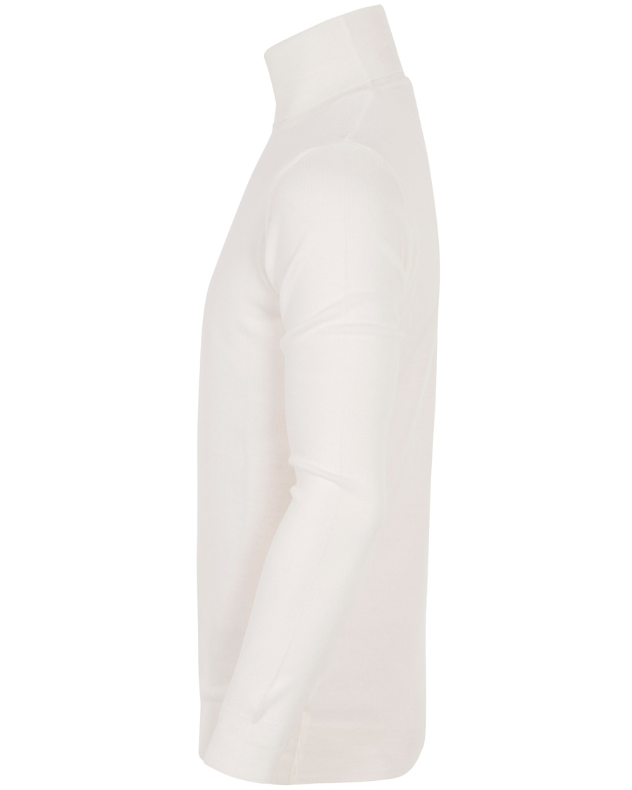 Herre | Trøjer | Oscar Jacobson | Cole Roll Neck Polo Cream White