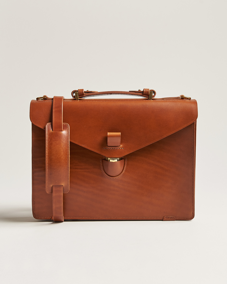 Herre | Tasker | Tärnsjö Garveri | TG1873 Briefcase Cognac