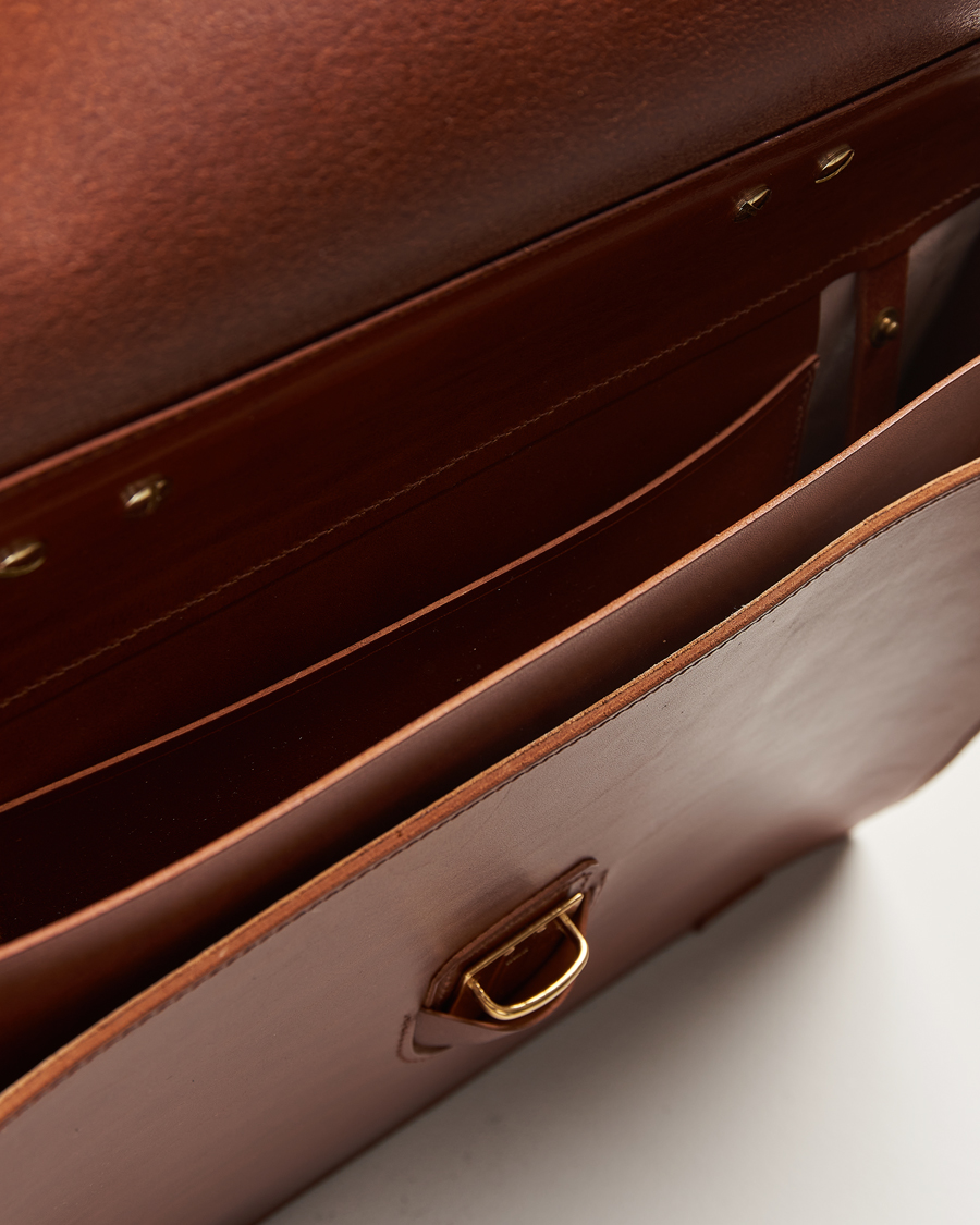 Herre | Tasker | Tärnsjö Garveri | TG1873 Briefcase Cognac