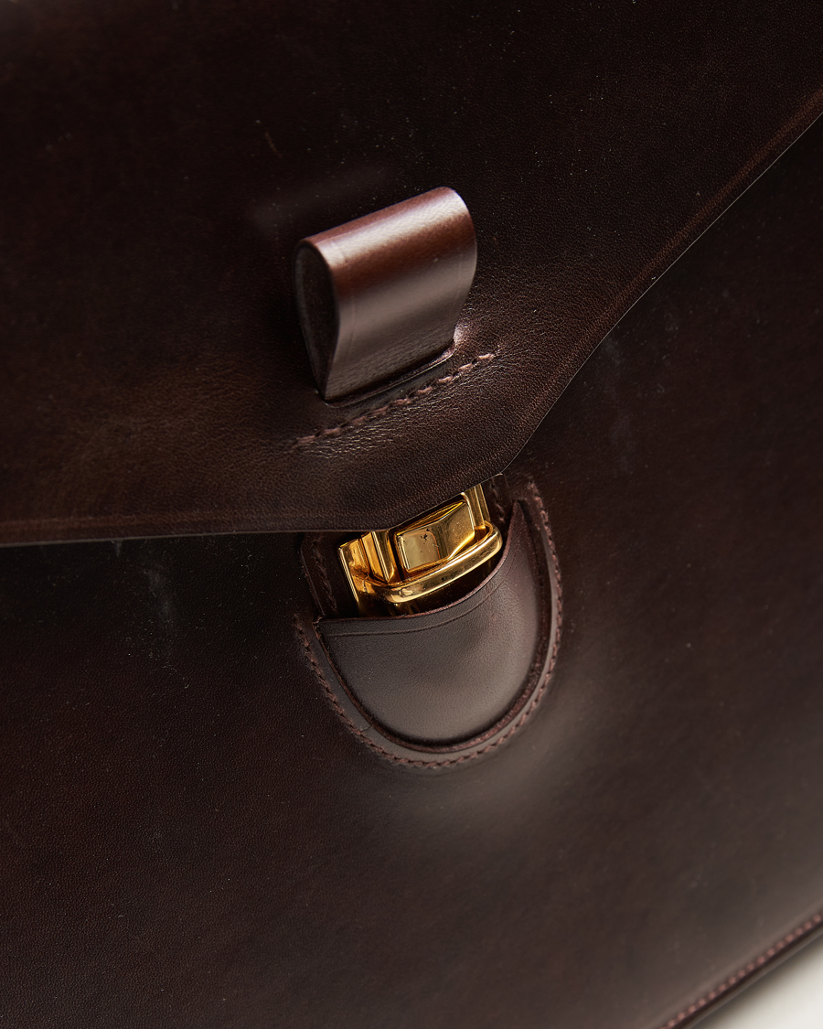 Herre | Tasker | Tärnsjö Garveri | TG1873 Briefcase Dark Brown