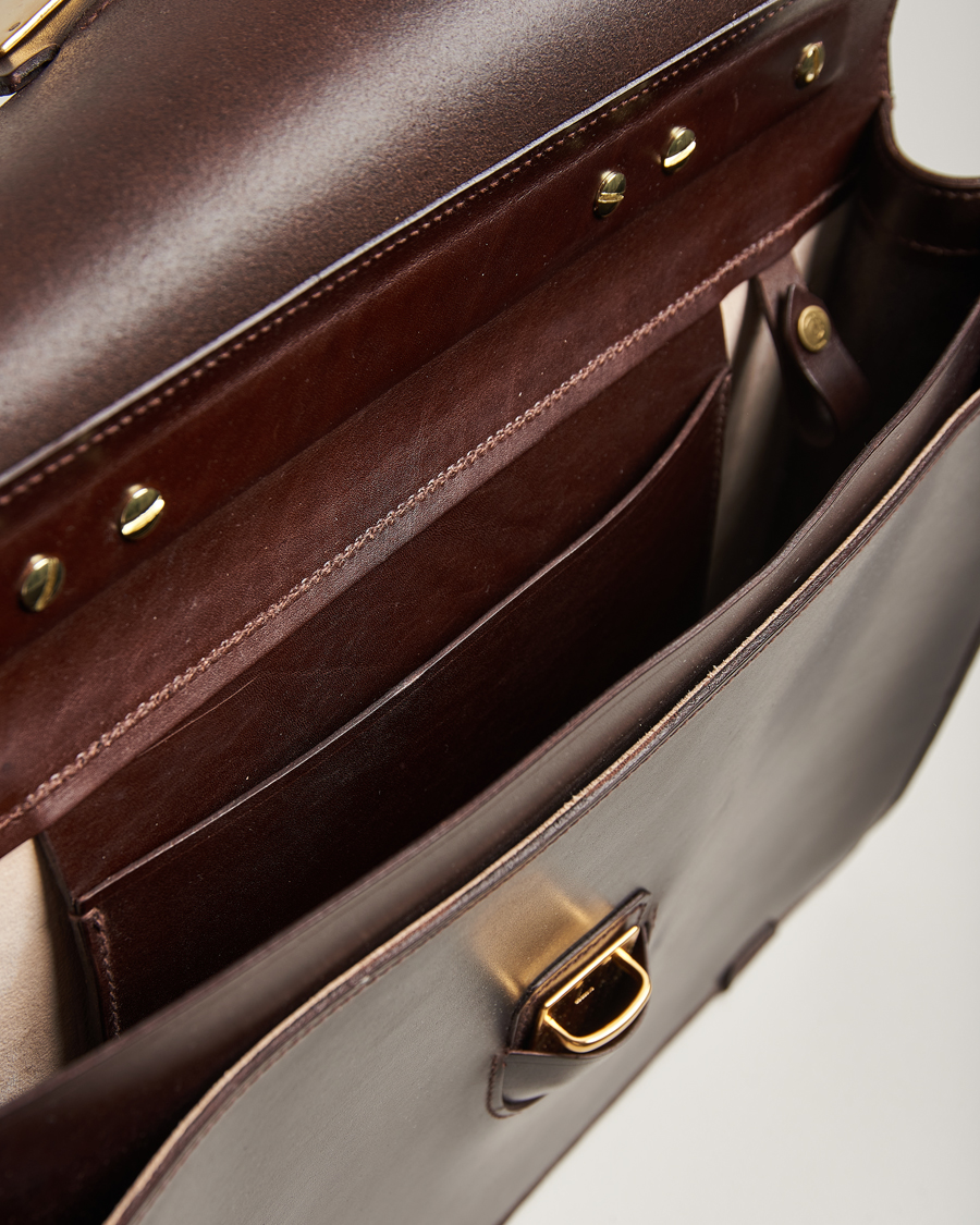 Herre | Tasker | Tärnsjö Garveri | TG1873 Briefcase Dark Brown