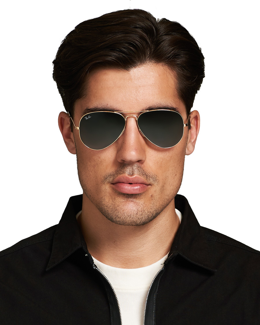 0RB3025 Aviator Sunglasses Gold/Grey -