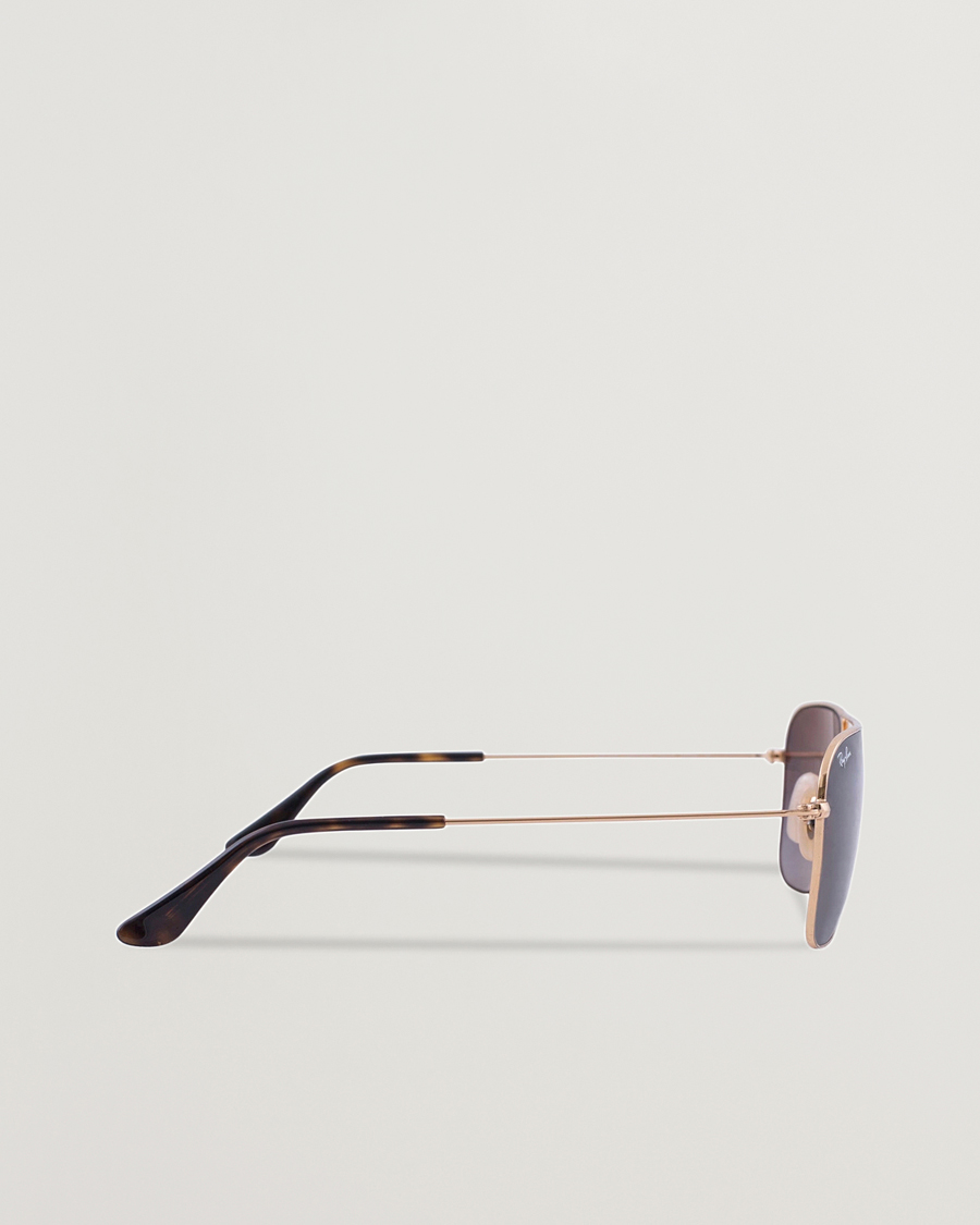 Herre | Solbriller | Ray-Ban | 0RB3136 Caravan Sunglasses Gold/Grey