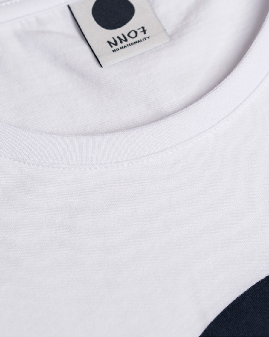 Herre | T-Shirts | NN07 | Logo Tee White