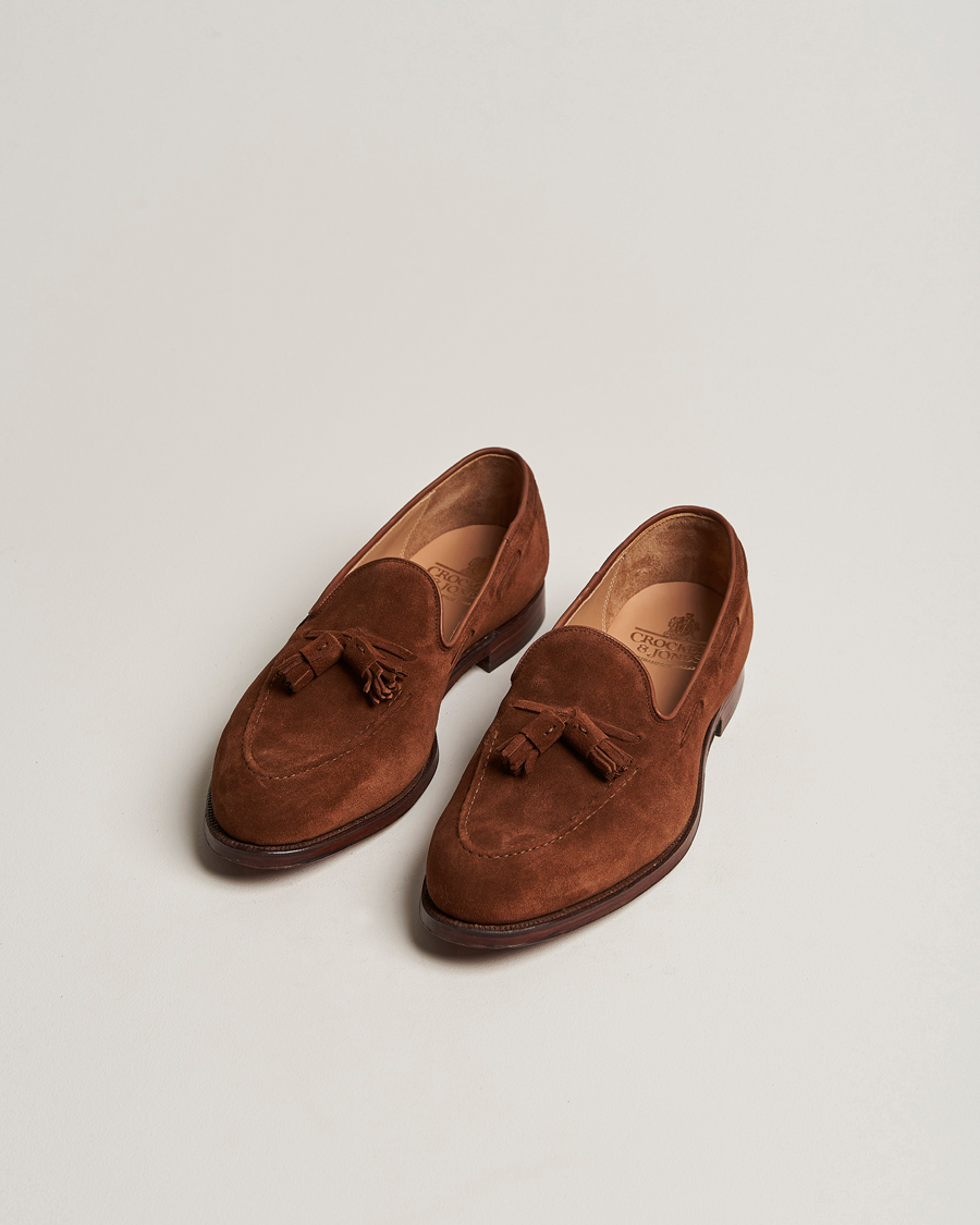 Herre | Sko | Crockett & Jones | Cavendish Tassel Loafer Polo Suede