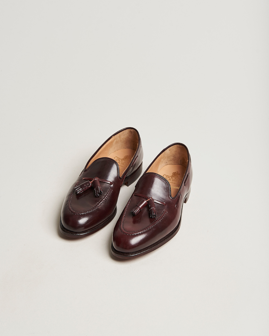 Herre | Loafers | Crockett & Jones | Cavendish Tassel Loafer Burgundy Cordovan