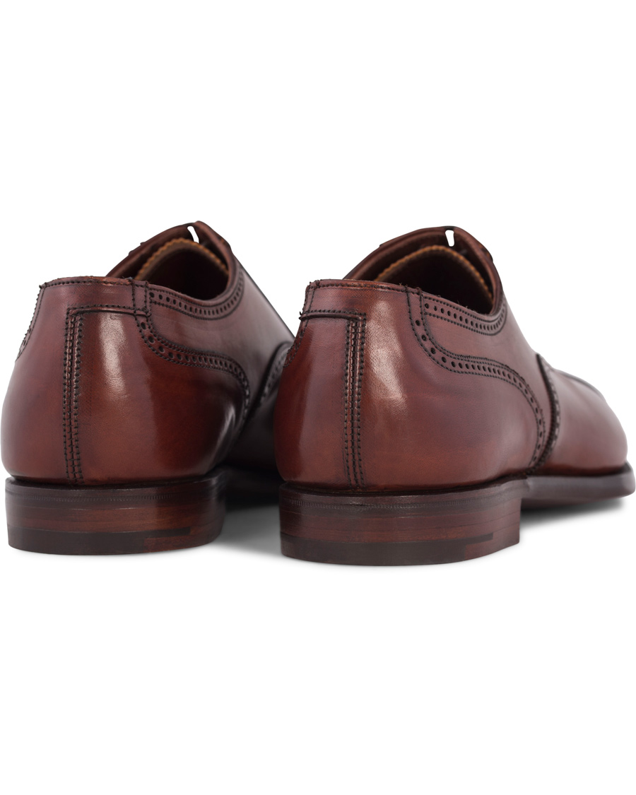 Herre | Crockett & Jones Handgrade Selborne Oxford Brogue Chestnut Calf | Crockett & Jones | Handgrade Selborne Oxford Brogue Chestnut Calf