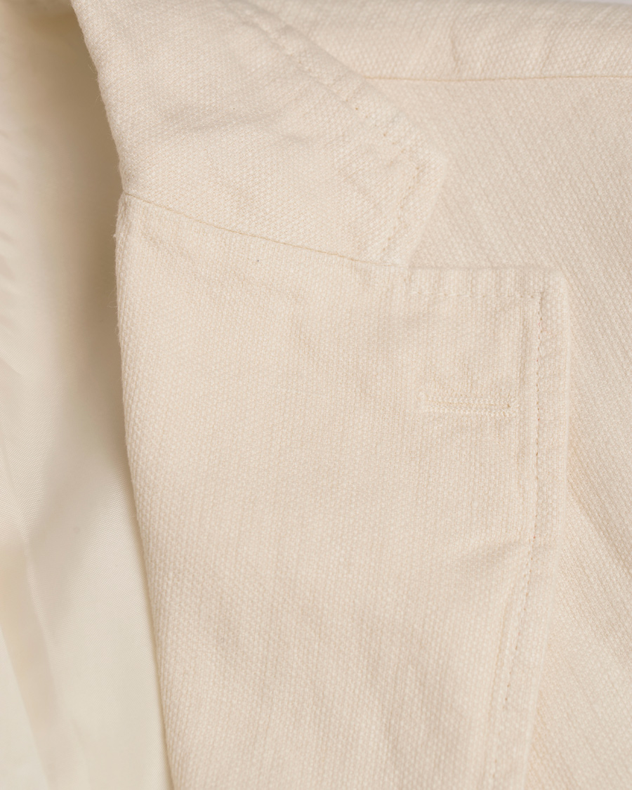 Herre | Blazere & jakker | Stenströms | Garment Dyed Linen Blazer Nature