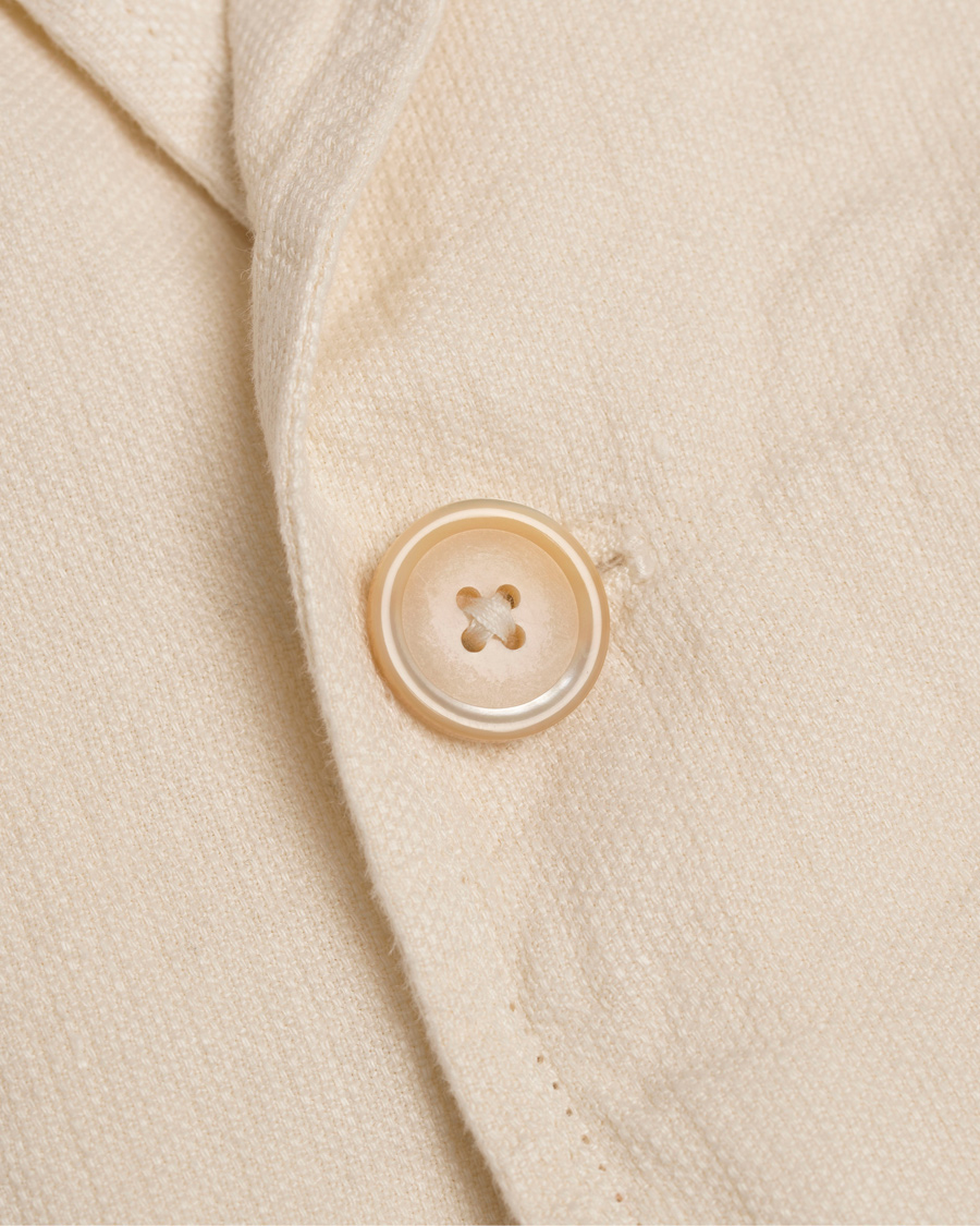 Herre | Blazere & jakker | Stenströms | Garment Dyed Linen Blazer Nature