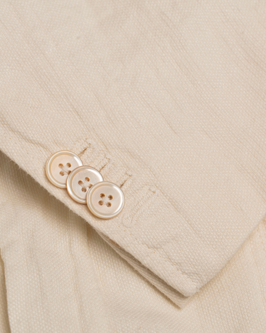 Herre | Blazere & jakker | Stenströms | Garment Dyed Linen Blazer Nature