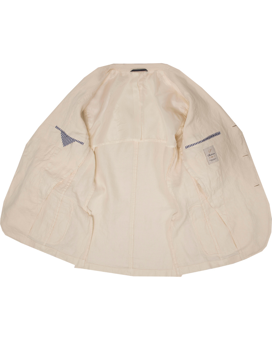 Herre | Blazere & jakker | Stenströms | Garment Dyed Linen Blazer Nature