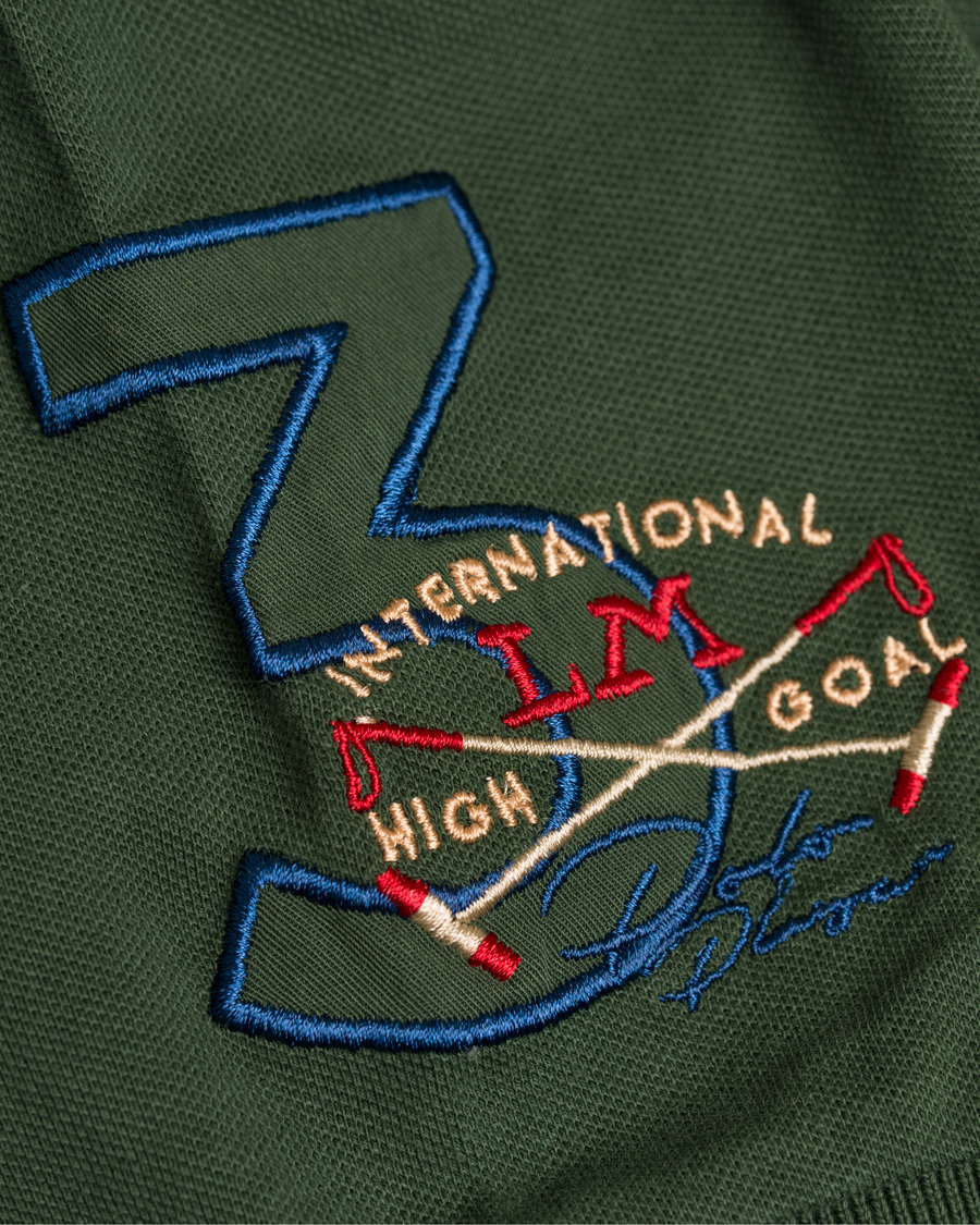 Herre | Polotrøjer | La Martina | Logo Polo Piqué Army Green