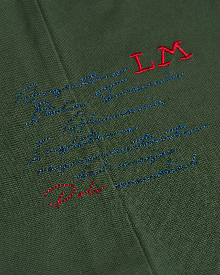 Herre | Polotrøjer | La Martina | Logo Polo Piqué Army Green