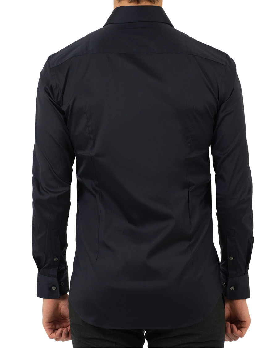 Herre | Skjorter | BOSS BLACK | BOSS Jason Slim Fit Stretch Shirt Navy