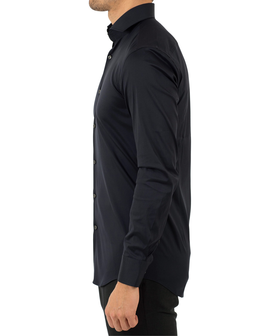 Herre | Skjorter | BOSS BLACK | BOSS Jason Slim Fit Stretch Shirt Navy