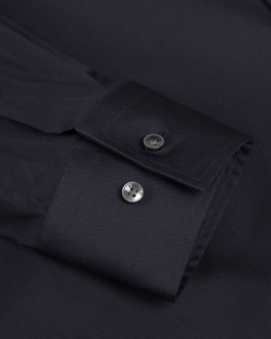 Herre | Skjorter | BOSS BLACK | BOSS Jason Slim Fit Stretch Shirt Navy