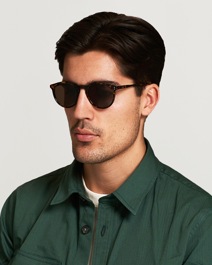 Herre | Preppy Authentic | Polo Ralph Lauren | 0PH4110 Round Sunglasses Havana