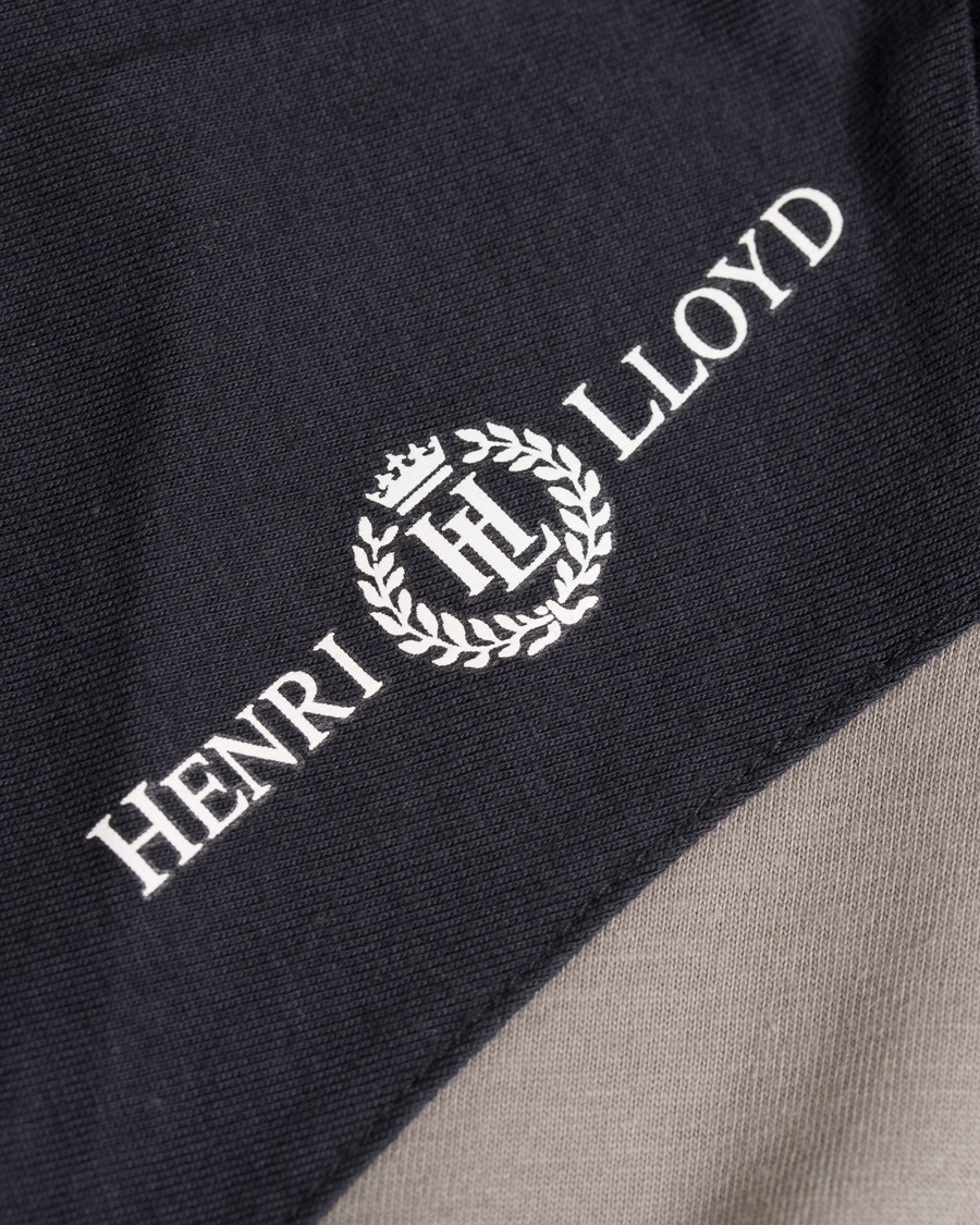 Herre | T-Shirts | Henri-Lloyd | Henri Lloyd Land Rover BAR Replica Jersey Tee Navy