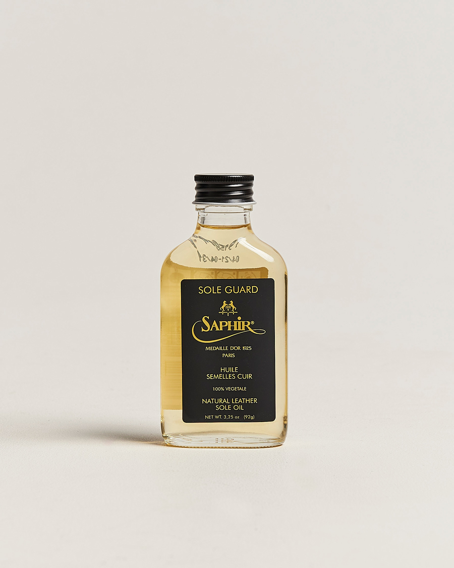Herre | Skopleje | Saphir Medaille d'Or | Sole Guard Leather Oil Neutral