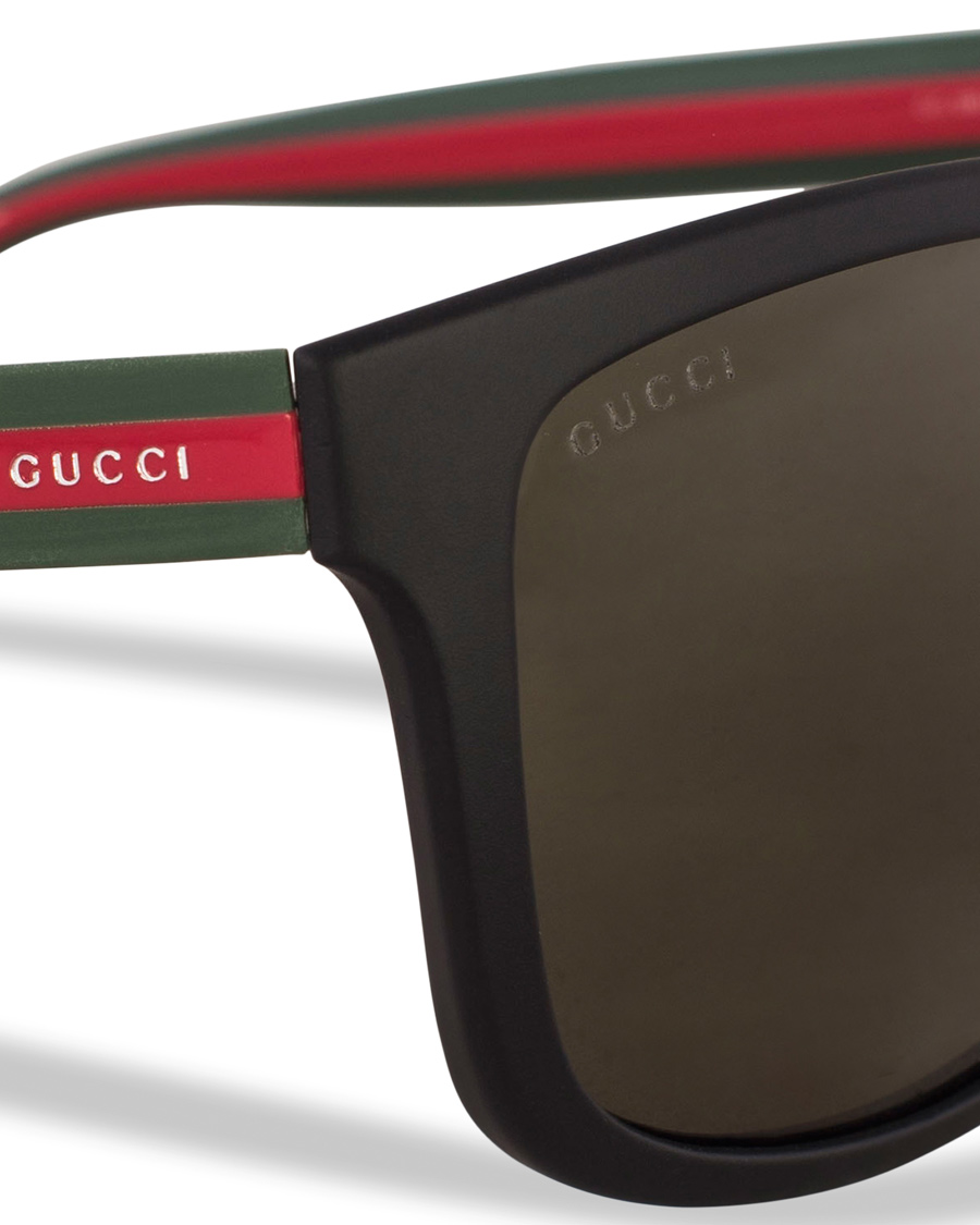 Herre | Gucci GG 1118/S Sunglasses Matte Black | Gucci | GG 1118/S Sunglasses Matte Black
